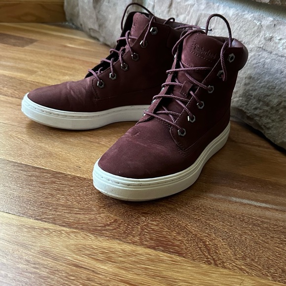 Timberland Women’s Londyn Leather 6 inch lace-up Boot Hightop Sneaker size 6 - Picture 1 of 9